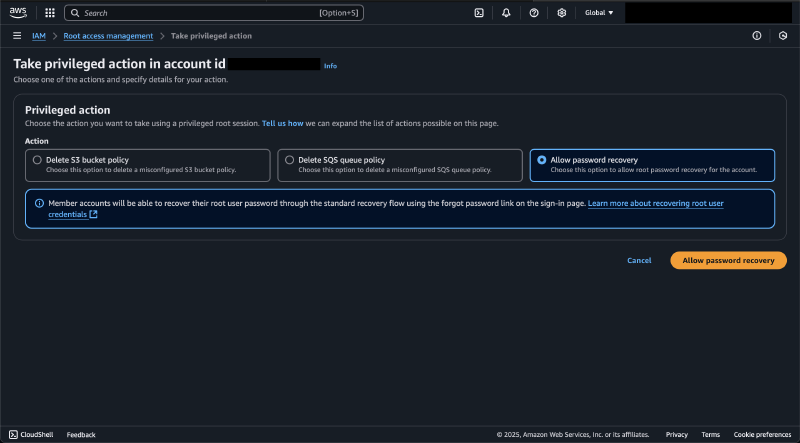 Check Root user credentials